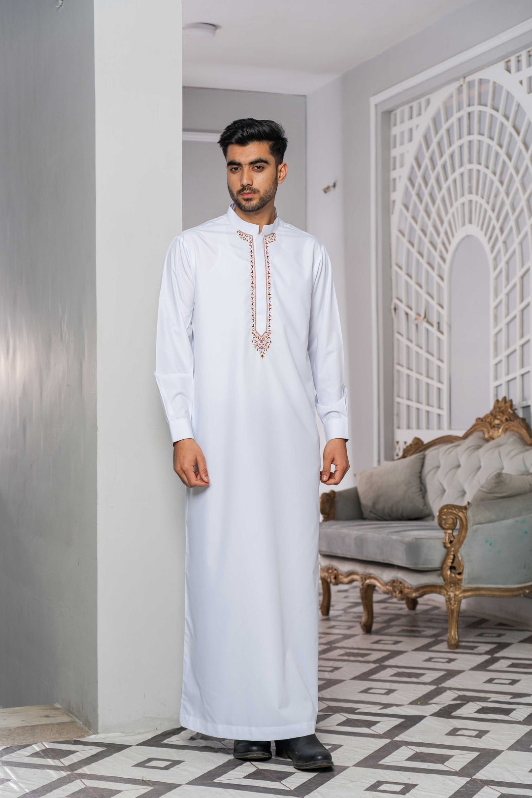 Luxury Thobes Mens' Formal Thobes Designer Thobes (Jubbas