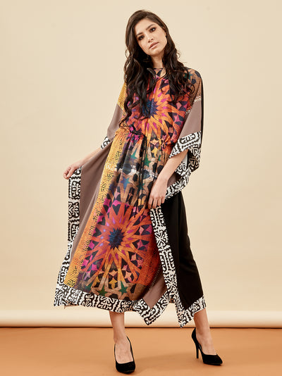 La Mosaika 2k19 Printed Fall Winter Kaftan Dress | Modern Long Boho Ka Chenille Boutique - DESIGNER FASHION HOUSE La Mosaika 2k19 Printed Fall Winter Kaftan Dress | Modern Long Boho Ka Chenille Boutique - DESIGNER FASHION HOUSE